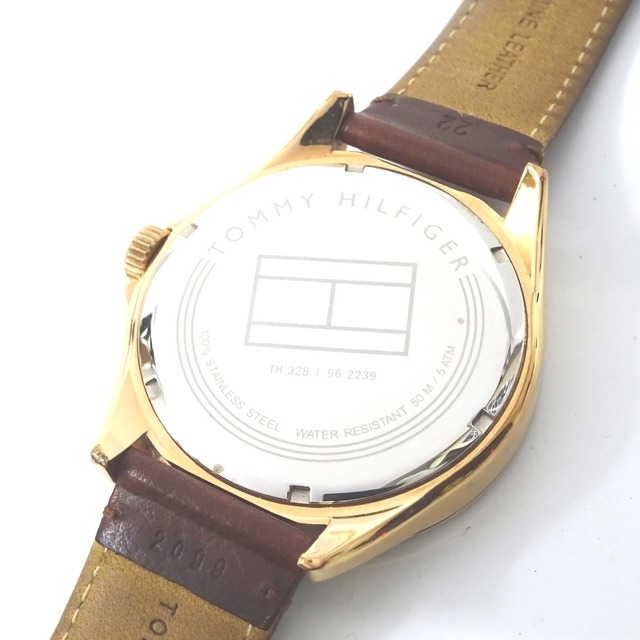 TOMMY HILFIGER - トミーヒルフィガー 腕時計 クォーツ TH.328.1