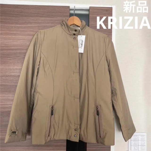 新品　イタリア　KRIZIA 春　中綿　アウター　ダウン　軽量　ナイロン