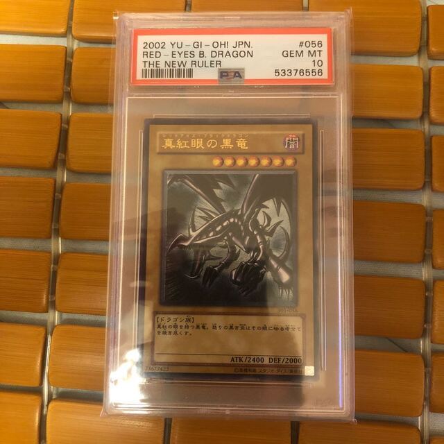 遊戯王　真紅眼の黒竜　レリーフ　bgs9