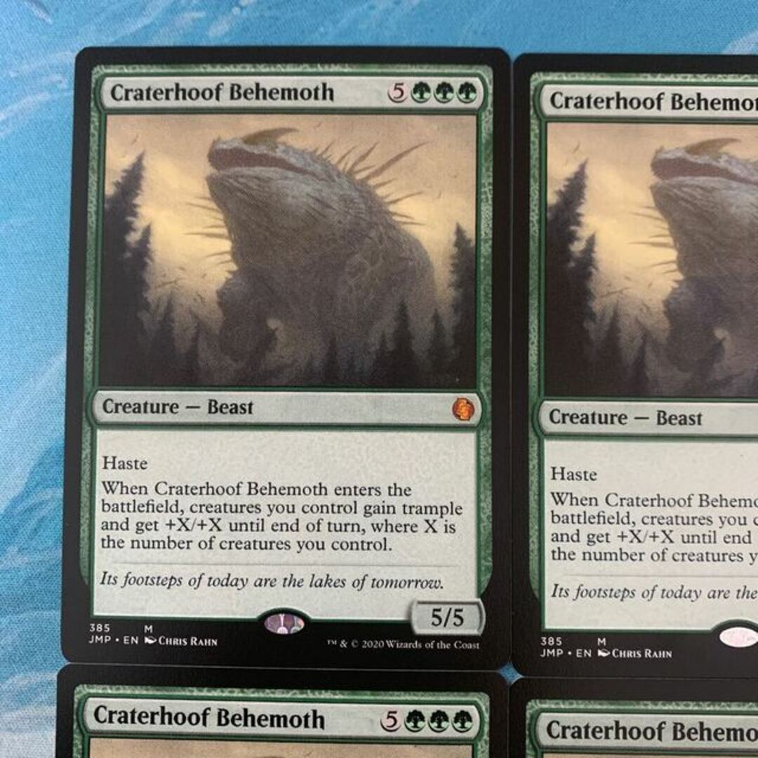 MTG 孔蹄のビヒモス Craterhoof Behemoth 英語