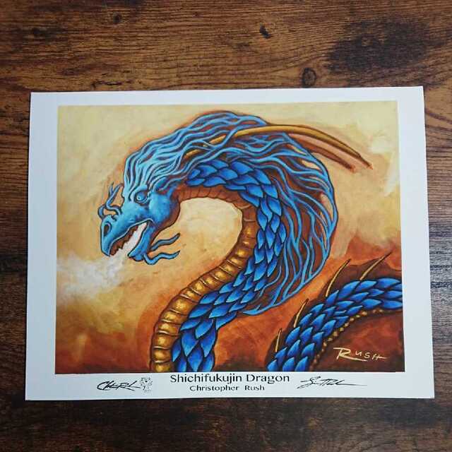 軽量な折り畳み自転車 《Shichifukujin Dragon》証明書付 サイン入
