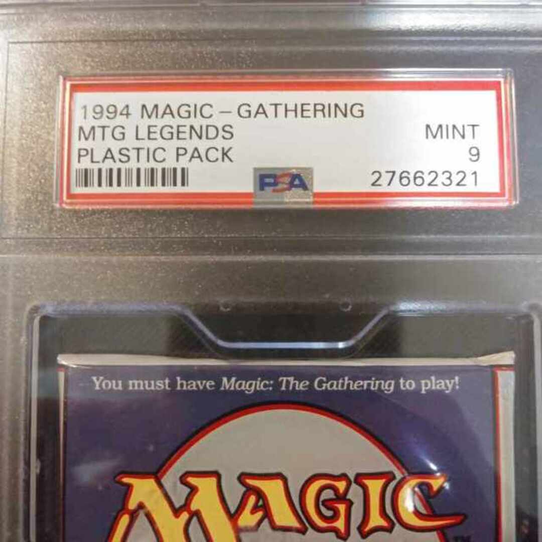 レジェンド　未開封パック　PSA9　MTG27普通