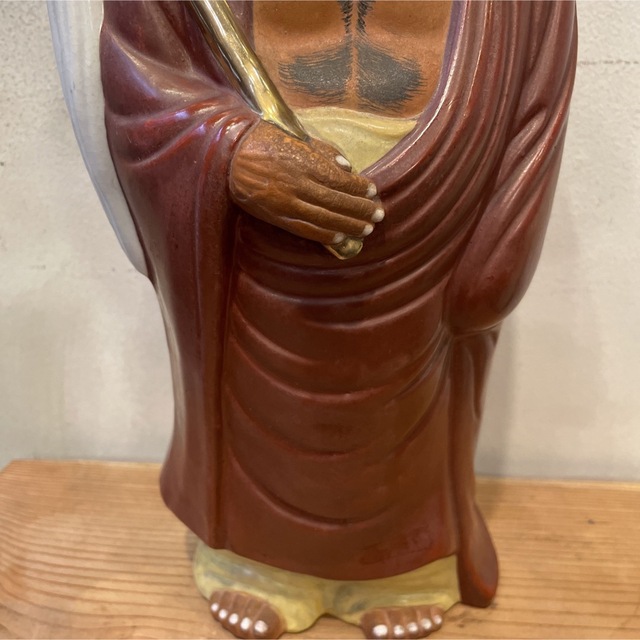 【ギフト】 九谷焼 達磨大師 骨董品 家宝 美術陶器 陶芸