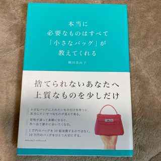 本当に必要なものはすべて「小さなバッグ」が教えてくれる(文学/小説)