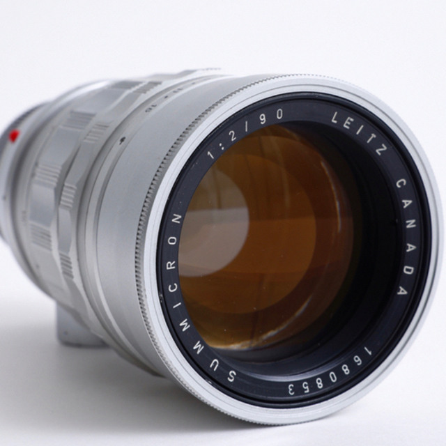 【お試し価格！】 Summicron Leica - LEICA 90mm Mマウント 1st f2 レンズ(単焦点)