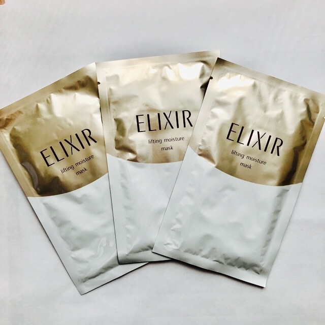 ELIXIR SUPERIEUR（SHISEIDO）(エリクシールシュペリエル)のエリクシール  シュペリエル  リフトモイストマスク3枚 コスメ/美容のスキンケア/基礎化粧品(パック/フェイスマスク)の商品写真