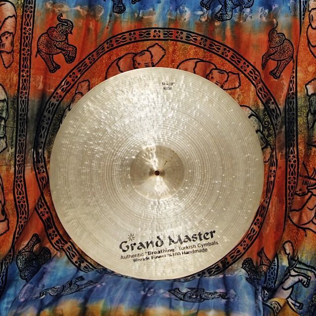 GRAND MASTER Breathing Turkish Cymbal 22 楽器のドラム(シンバル)の商品写真