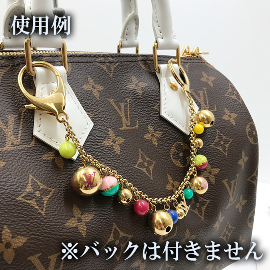 ルイヴィトン ポルトクレシェンヌ グルロ モノグラム キーリング