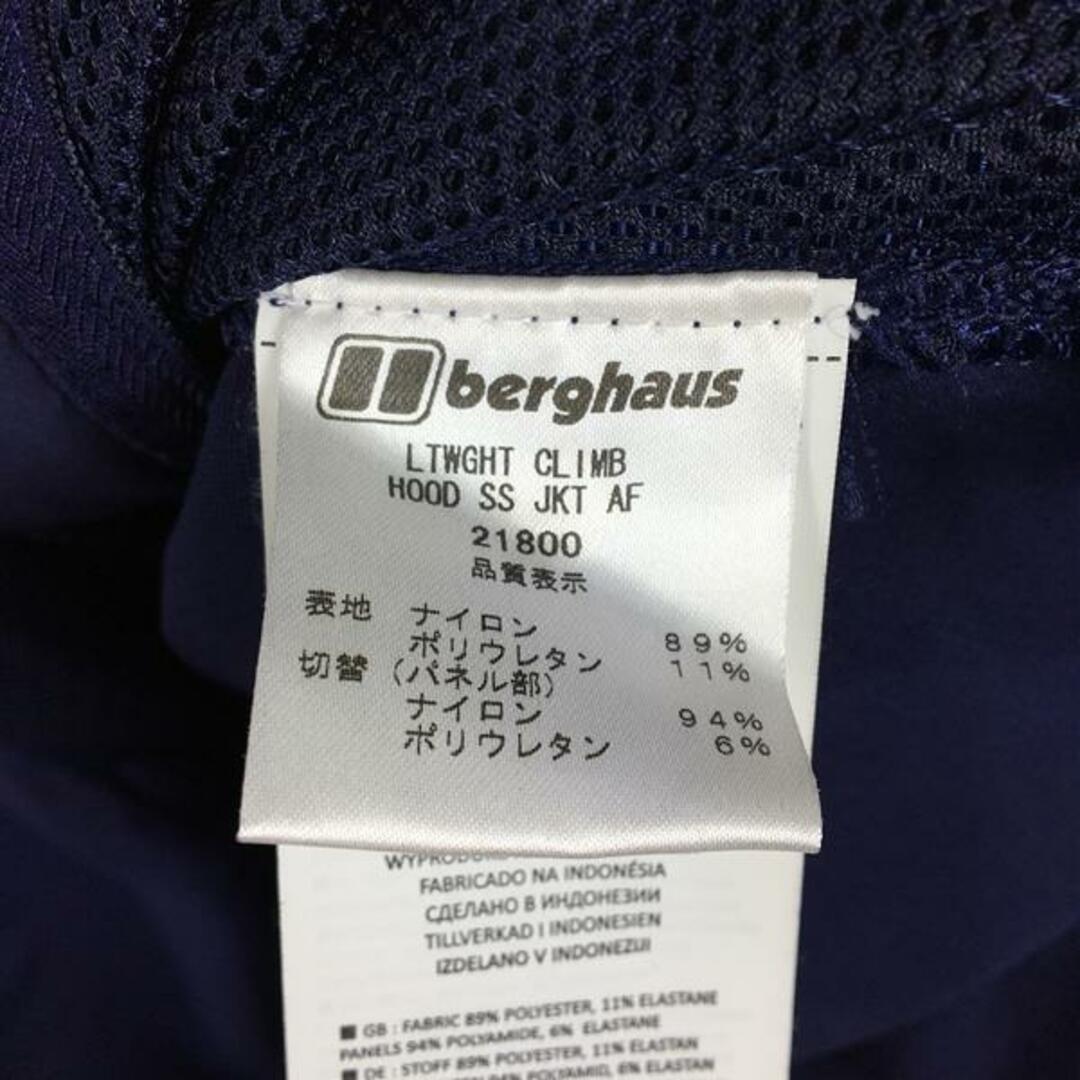 berghaus(バーグハウス)のWOMENs 8  バーグハウス ライトウェイト クライム フード ソフトシェル ジャケット Lightweight Climb Hood Softshell Jacket フーディ BERGHAUS 21800 ネイビー系 レディースのファッション小物(その他)の商品写真