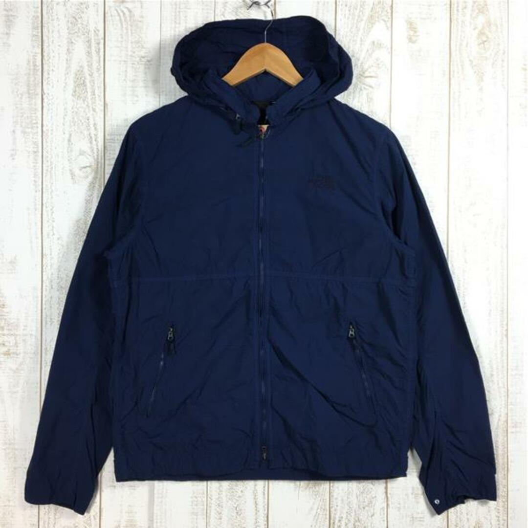 MENs M  ノースフェイス トレッキング ライト ジャケット TREKKER LIGHT JACKET ウィンドシェル NORTH FACE NP21418 ネイビー系