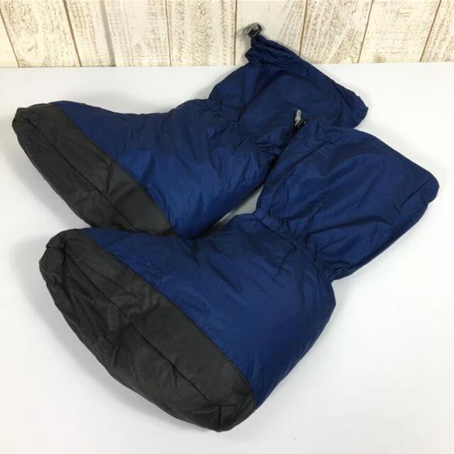 L  イスカ ダウンプラス テント シューズ ロング Lサイズ DOWN PLUS TENT SHOES LONG L 700FP ダウン ウィンドストッパー ISUKA 2231 21 ネイビー系