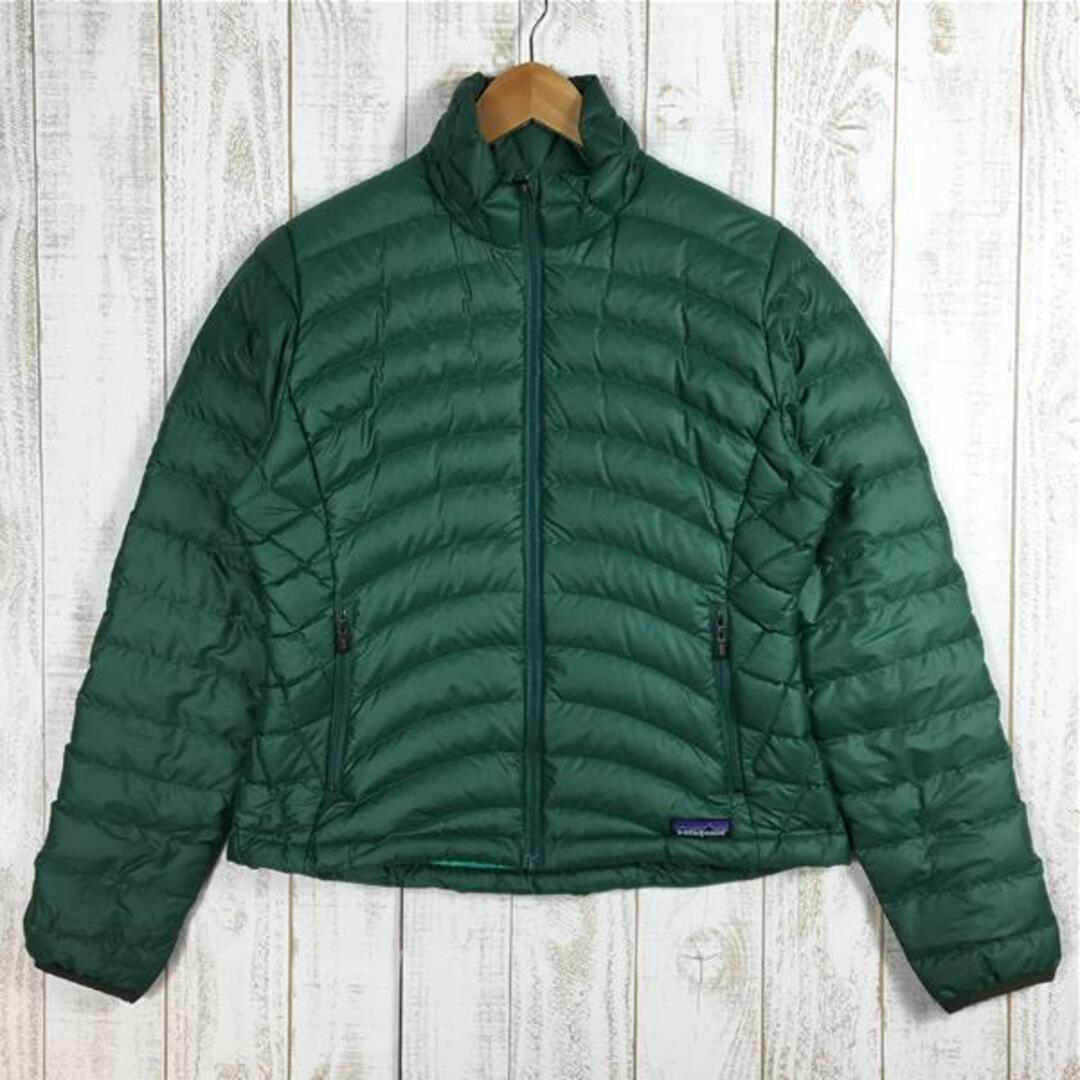 【美品】patagonia パタゴニア Down Sweater グリーン L