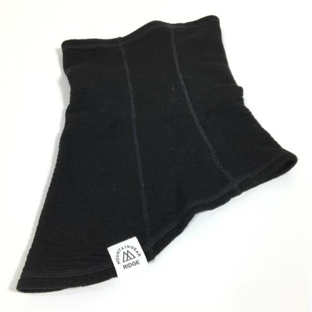 UNISEX One  リッジマウンテンギア グリッド メリノ ロング ネックゲイター Grid Merino Long Neck Gaiter メリノウール RIDGE MOUNTAIN GEAR ブラック系