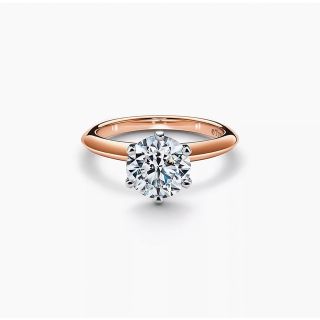 ティファニー(Tiffany & Co.)のティファニー セッティング エンゲージメント リング 18K ローズゴールド(リング(指輪))