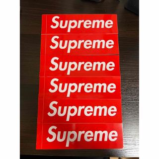 シュプリーム(Supreme)のsupreme ステッカー　6枚セット(その他)