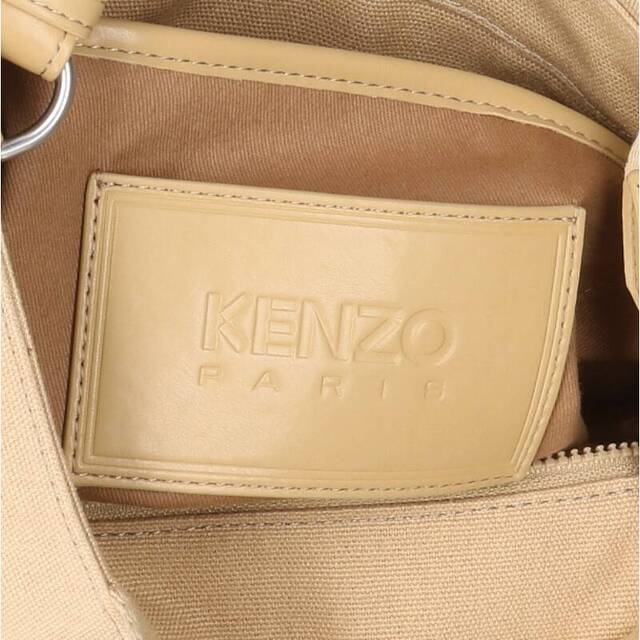 KENZO(ケンゾー)のケンゾー KENZOKABA 'JUNGLE CAMO' ロゴプリント2WAYスモールトートバッグ メンズ メンズのバッグ(トートバッグ)の商品写真