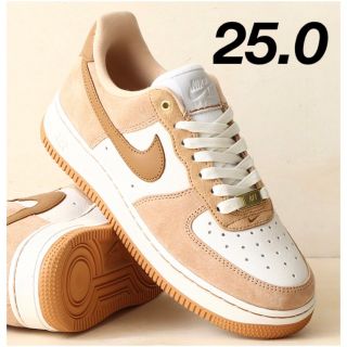 ナイキ(NIKE)のAIR FORCES 1 LXX 25 エアフォース1 ベージュ ブラウン(スニーカー)