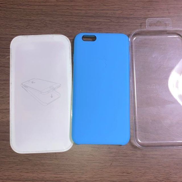 Apple(アップル)の未使用品　APPLE iPhone 6Plus SILICONE 純正ケース スマホ/家電/カメラのスマホアクセサリー(iPhoneケース)の商品写真