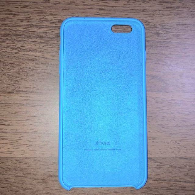 Apple(アップル)の未使用品　APPLE iPhone 6Plus SILICONE 純正ケース スマホ/家電/カメラのスマホアクセサリー(iPhoneケース)の商品写真