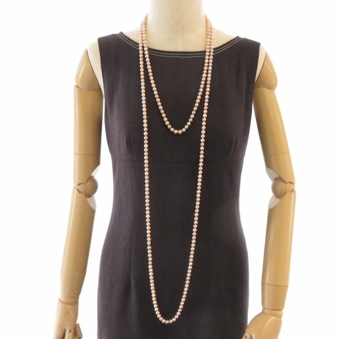 美品】タサキ アコヤ パール ネックレス シルバー【11597】 - www