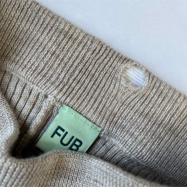 難ありˎˊ˗ Fub /beige pants 74 キッズ/ベビー/マタニティのベビー服(~85cm)(パンツ)の商品写真