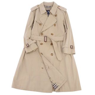 バーバリー(BURBERRY)のバーバリー ロンドン BURBERRY LONDON コート 英国製 トレンチコート コットン100％ 裏チェック アウター メンズ 48(M相当) ベージュ(トレンチコート)