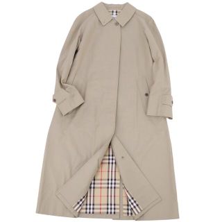 バーバリー(BURBERRY)の極美品 Vintage バーバリー Burberrys コート ステンカラーコート バルマカーンコート コットン100％ アウター レディース 11AB3(M相当) ベージュカーキ(その他)