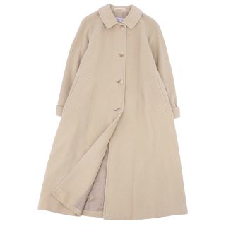 バーバリー(BURBERRY)の美品 Vintage バーバリー Burberrys コート ステンカラーコート バルマカーンコート レディース カシミヤ アウター 古着 7AR(S相当) ベージュ(その他)