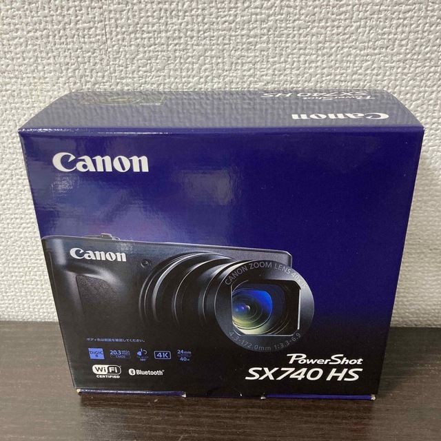 【年間ランキング6年連続受賞】 Canon - 【新品未使用】Canon POWERSHOT SX740 HS シルバー デジタル一眼