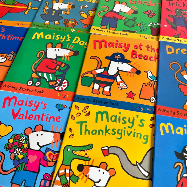 Maisy メイシーちゃん 英語絵本36冊 ステッカー付