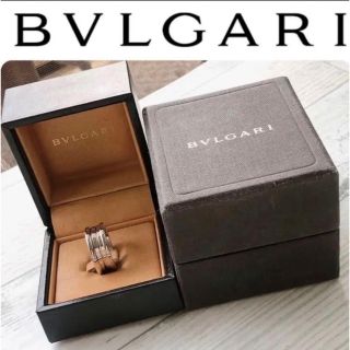 ブルガリ(BVLGARI)の美品　K18WG 10.7g ブルガリビーゼロワンB-Zero1 リング 54(リング(指輪))