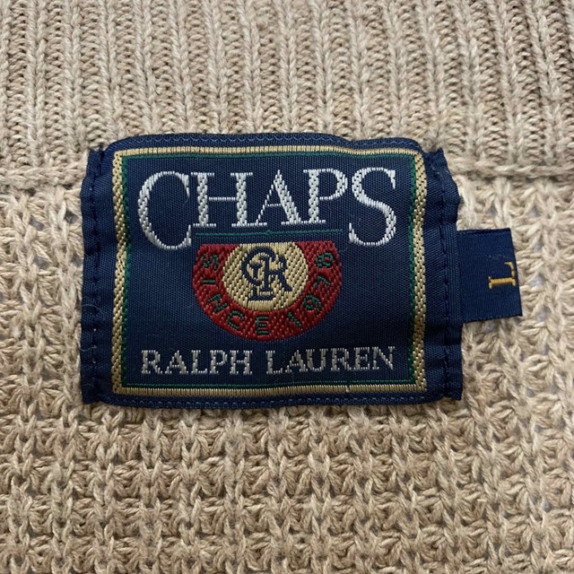 CHAPS(チャップス)の【CHAPS RALPH LAUREN】90s リネン混 ニットセーター メンズのトップス(ニット/セーター)の商品写真