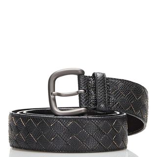 ボッテガヴェネタ(Bottega Veneta)のボッテガヴェネタ イントレチャート ベルト パイソン メンズ BOTTEGAVENETA 【219-84138】(ベルト)