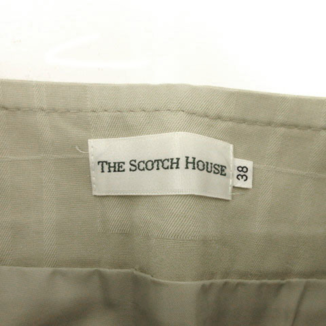 THE SCOTCH HOUSE(ザスコッチハウス)のThe Scotch House スカート ミディ丈 チェック ベージュ系 38 レディースのスカート(ひざ丈スカート)の商品写真