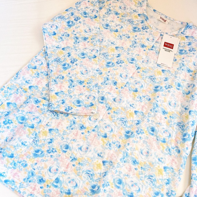 Wacoal - WACOAL wing スリープ パジャマ 【L】やわらかい綿混の通販