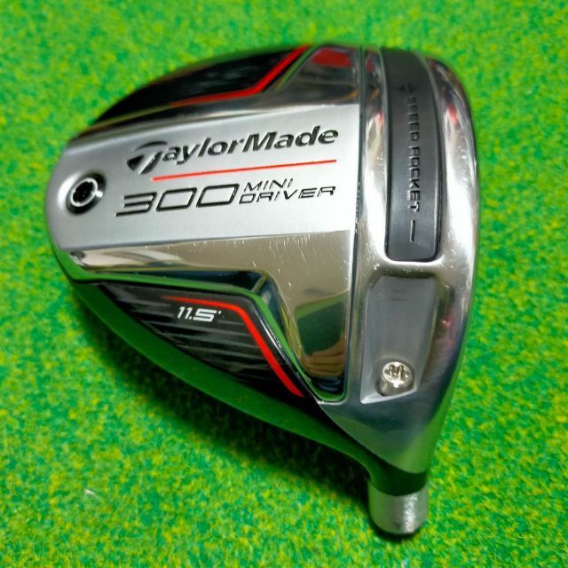 テーラーメイド 300miniドライバーヘッド ロフト 11.5 独特の素材 ...
