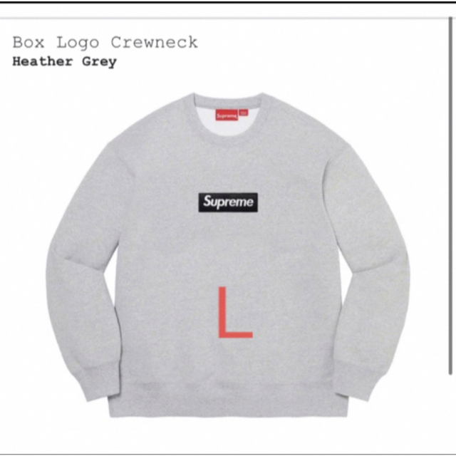 supreme box logo ブラック