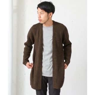 アーバンリサーチ(URBAN RESEARCH)の【新品】URBAN RESEARCH ガウンカーディガン(カーディガン)