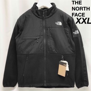 ザノースフェイス(THE NORTH FACE)のノースフェイス デナリ ジャケット フリース 肩 ワッペン スクエア ロゴ 黒(ブルゾン)