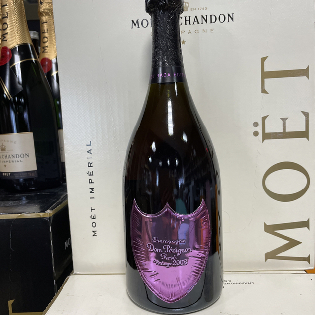 人気特価 Dom Pérignon ドンペリロゼ レディーガガラベル シャンパン/スパークリングワイン 