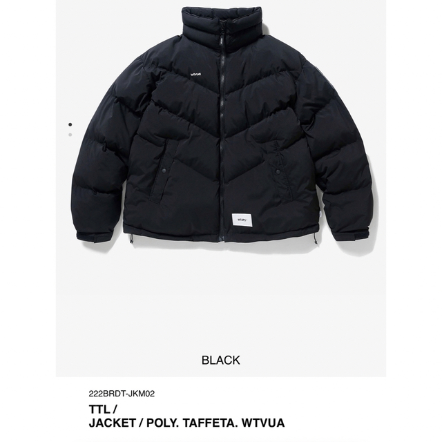 W)taps - 22AW WTAPS TTL JACKET BLACK Sサイズの通販 by ペコショップ W)taps - 22AW WTAPS TTL JACKET BLACK Sサイズの通販 by ペコショップ