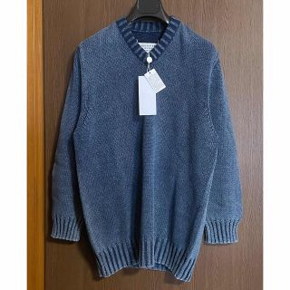 マルタンマルジェラ(Maison Martin Margiela)のXS新品 メゾン マルジェラ デストロイ ロング ニット セーター レディース(ニット/セーター)