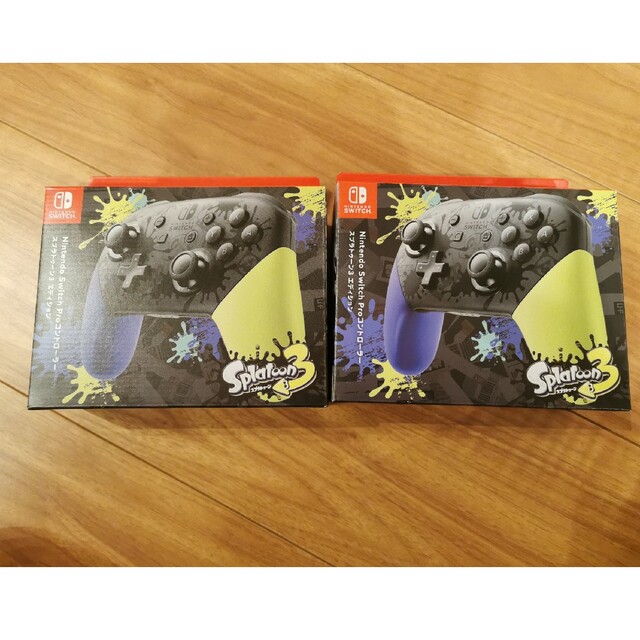 スプラトゥーン3 pro コントローラー 新品未使用 2個セット