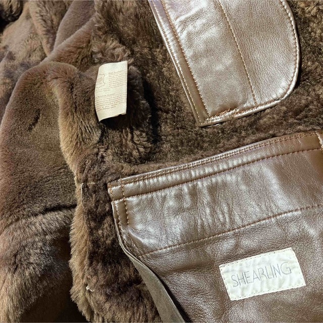 SHEARLiNG 毛皮コート メンズ ジャケット アウター コート メンズのジャケット/アウター(ダッフルコート)の商品写真