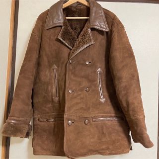 SHEARLiNG 毛皮コート メンズ ジャケット アウター コート(ダッフルコート)