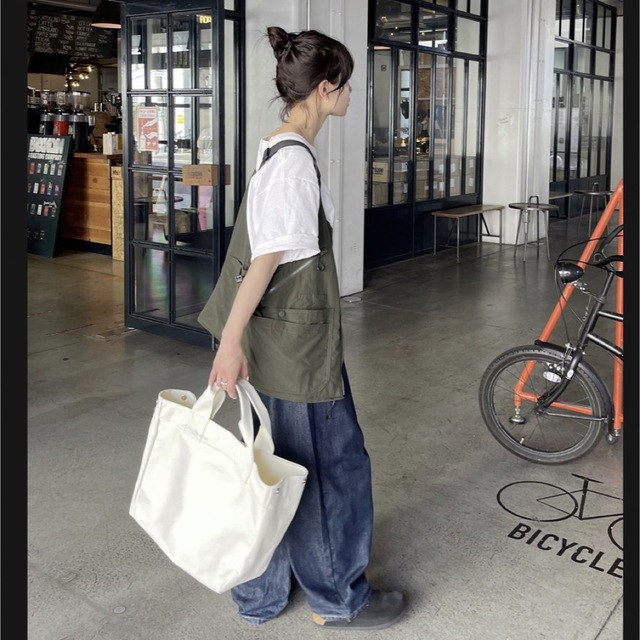 fashiru cotton tote bag/large