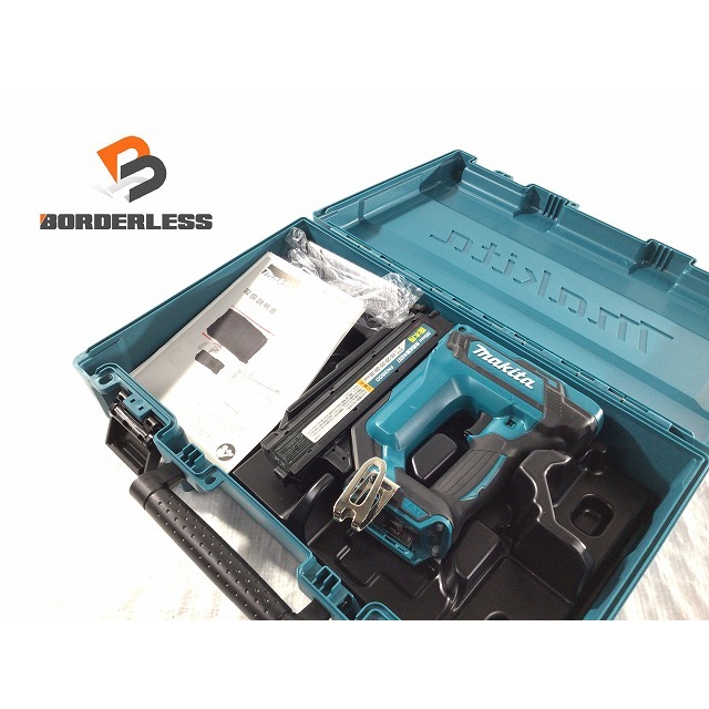 ☆比較的綺麗☆makita マキタ 18V 35mm 充電式面木釘打 FN350DZK 本体 ケース フィニッシュネイラ 釘打ち機/釘打機 電動工具 63453バイク