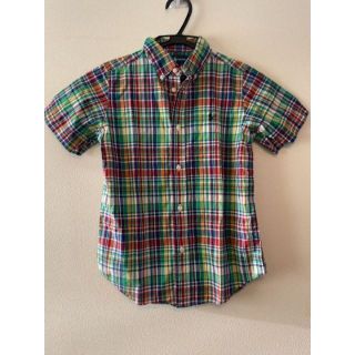 ポロラルフローレン(POLO RALPH LAUREN)のPOLO RALPH LAUREN 半袖 シャツ キッズ チェック メンズ(その他)