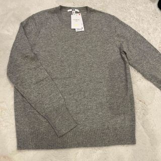 ユニクロ(UNIQLO)のユニクロ UNIQLOＵのカシミヤ 100％ セーター レディース XL (ニット/セーター)