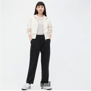 ユニクロ(UNIQLO)のドライスウェットタックテーパードパンツ セット(カジュアルパンツ)